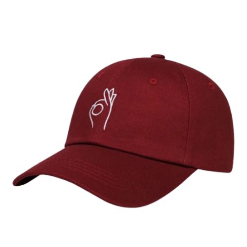 Casquette Ok - Rouge / Unique