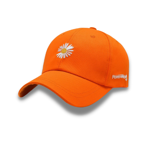 top casquette orange