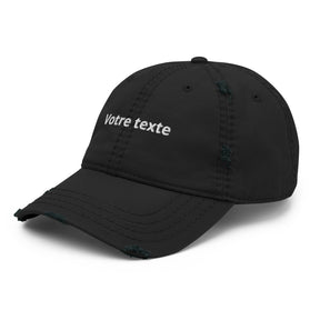 Casquette Personnalisable - Noir / Unique