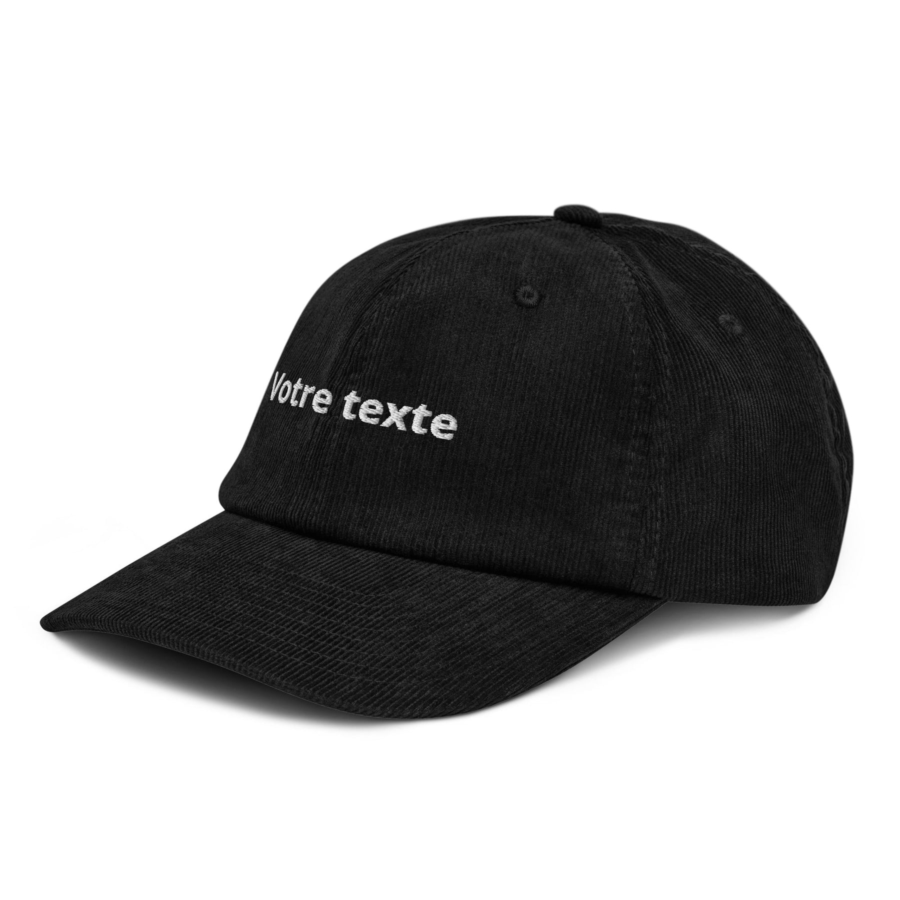 Casquette Personnalisable Velours - Noir / Unique