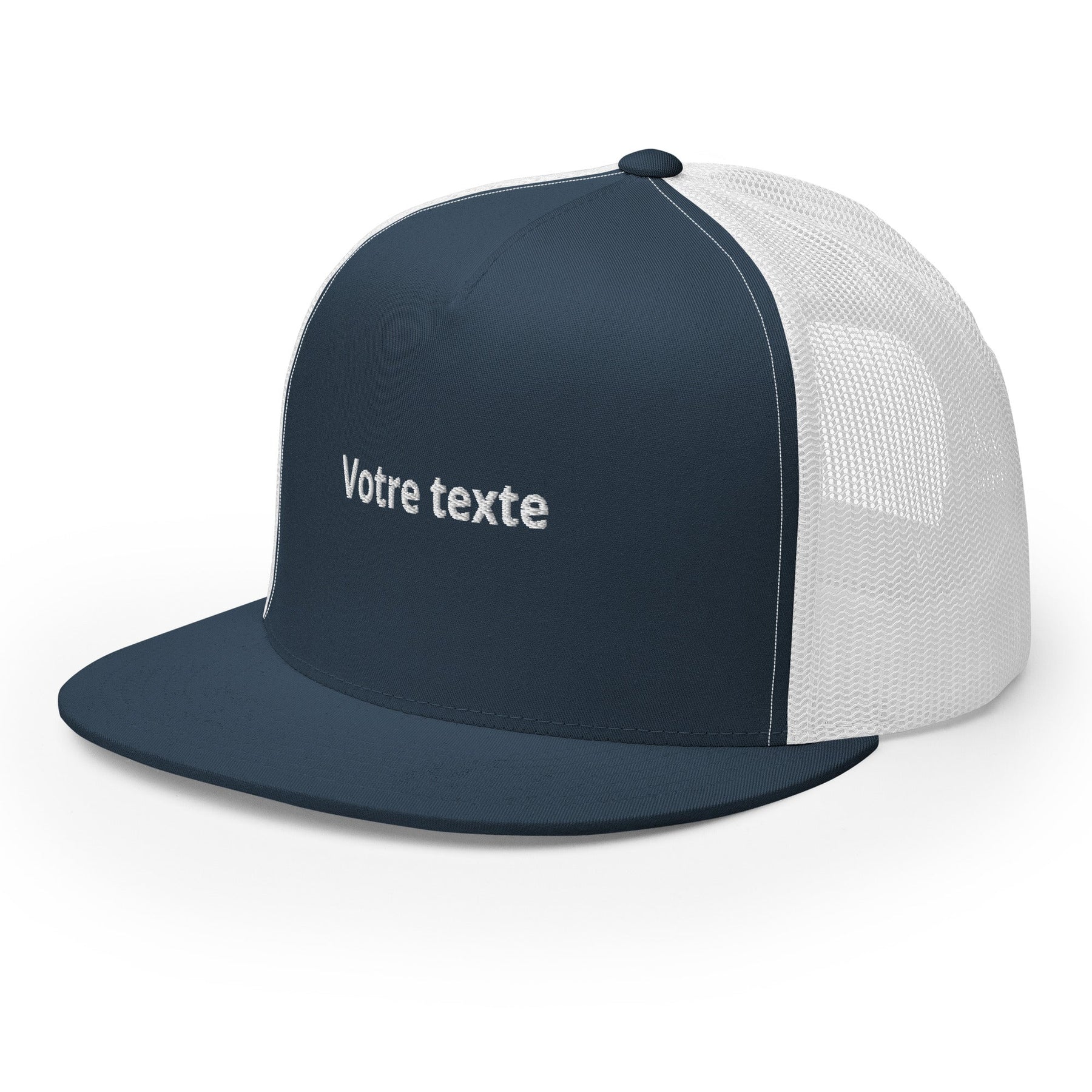 Casquette Personnalisée Snapback - Bleu marine / Unique
