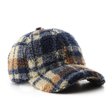 Casquette Plaid Vintage - Bleu / Unique