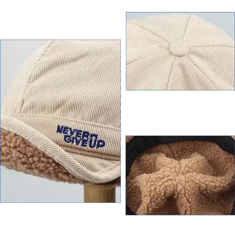 Bonnet Coupe-Vent Casquette Ample Thermique Chaud Hiver Ski Doublure Bonnet Coupe-Vent Casquette Ample Thermique Chaud Hiver Ski Doublure