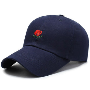 Casquette Rose Rouge - Bleu / Unique