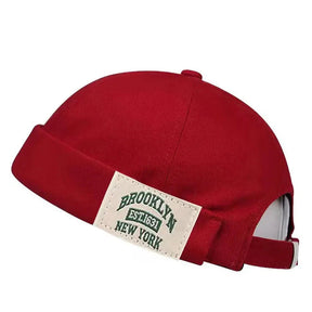 Casquette sans visière Brooklyn Rouge / Unique - Kaskette®