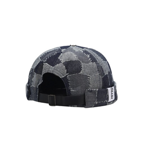 Casquette Sans Visière Effet Jean