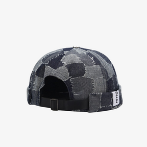 Casquette Sans Visière Effet Jean