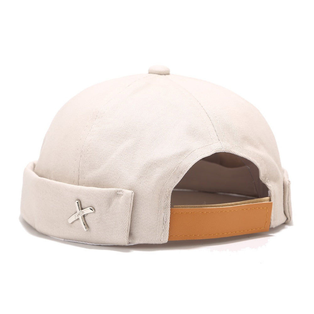 Casquette Sans Visiere Pour Homme - Beige / Unique