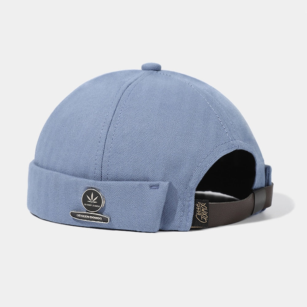 Casquette sans visière retro Bleue / Unique - Kaskette®