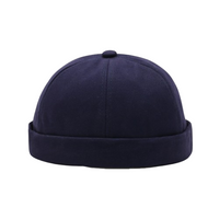 Casquette Sans Visière Marron - Famous