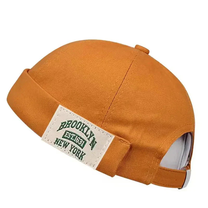 Casquette Sans Visière Vintage Brooklyn - Orange / Unique