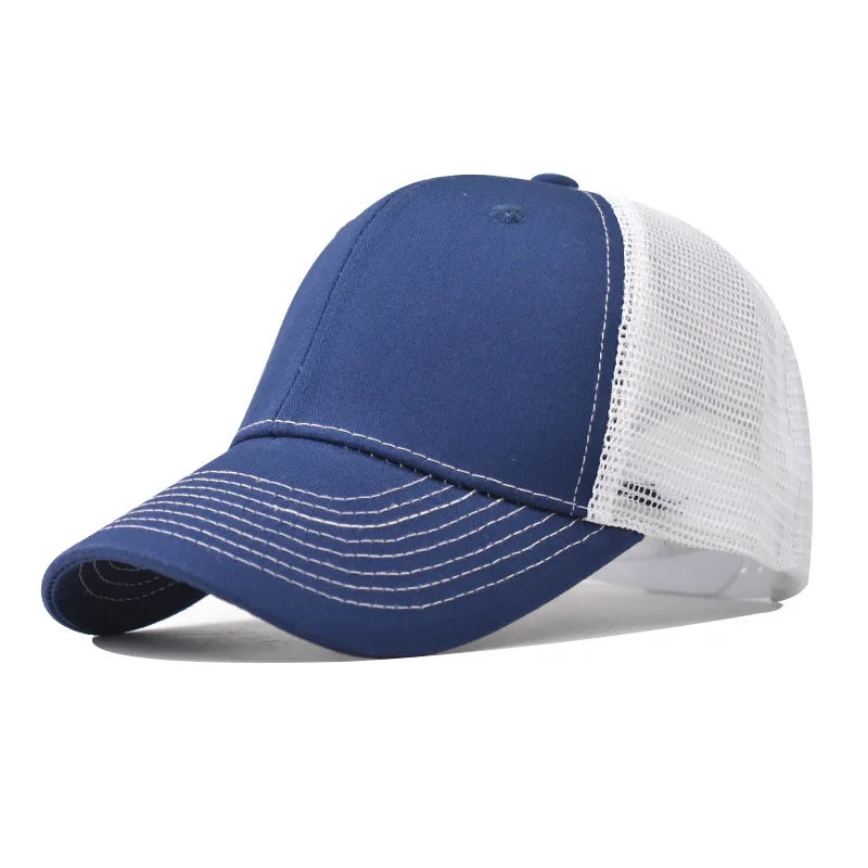 Casquette Simple Trucker - Bleu / Unique