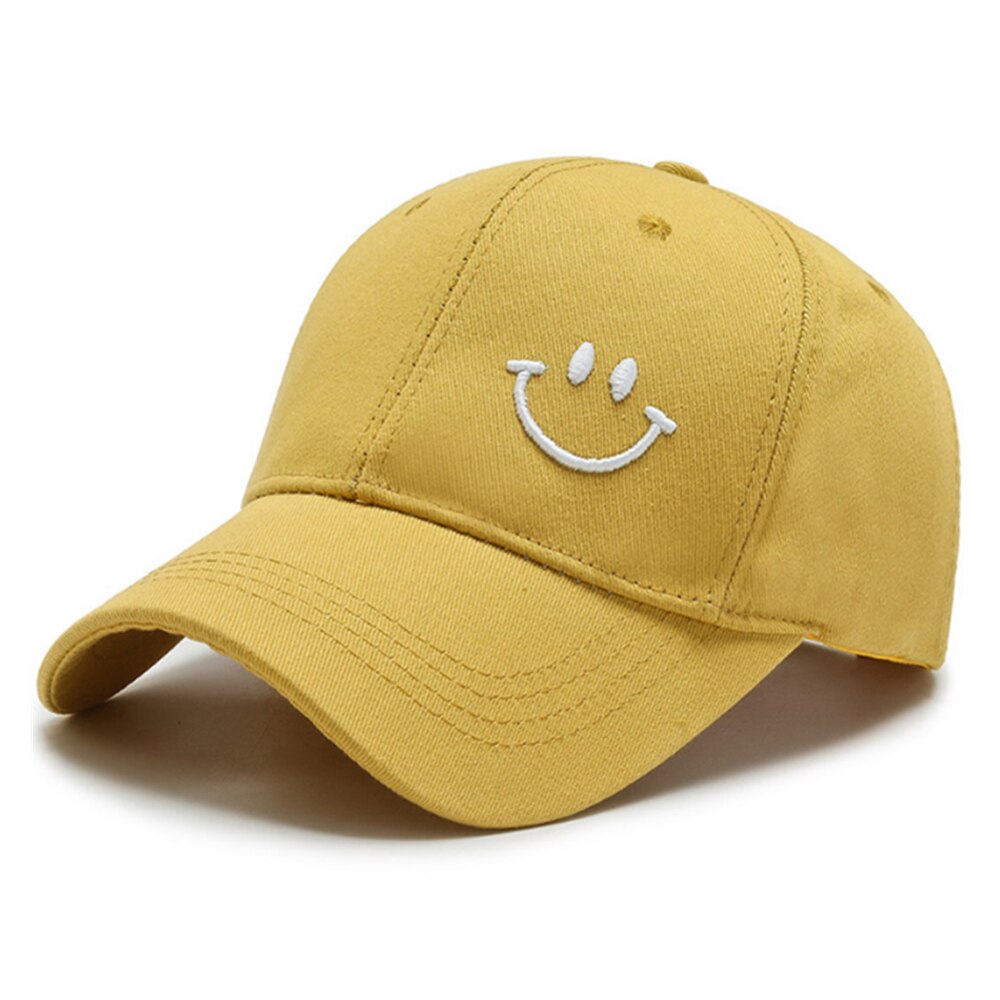 Casquette Smiley - Jaune / Unique