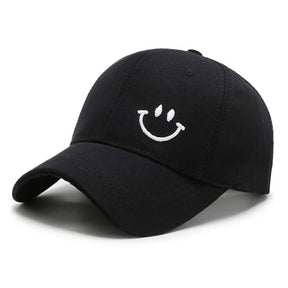 Casquette Smiley Noir / Unique - Kaskette®