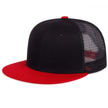 Casquette Snapback Pour Homme - Noir Rouge / Unique