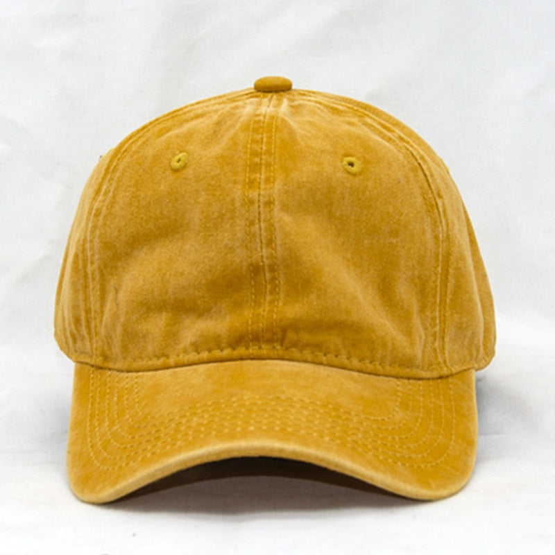 Casquette Street Simple - Jaune / Unique