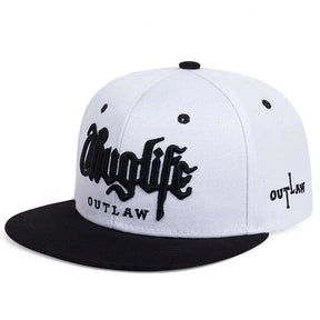 Casquette Thug Life Blanc / Unique - Kaskette®