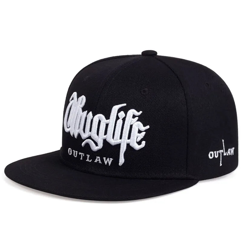 Casquette Thug Life Noire / Unique - Kaskette®