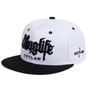 Casquette Thug Life Blanche / Unique - Kaskette®