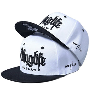 Casquette Thug Life Blanche / Unique - Kaskette®