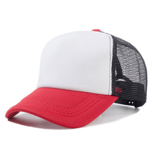 Casquette Trucker Authentique - Rouge-Noir / Unique