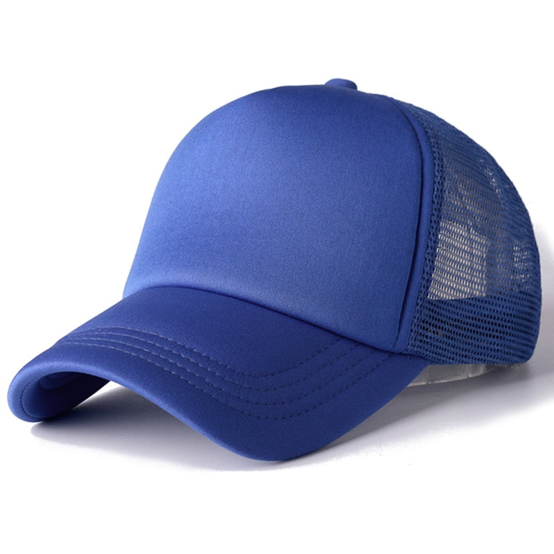 Casquette Trucker Homme - Bleu / Unique