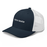 Casquette Trucker Personnalisable - Bleu marine / Unique