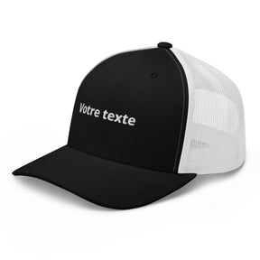 Casquette Trucker Personnalisée - Blanc / Unique