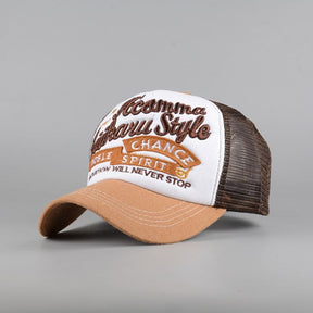 Casquette Trucker Retro Orange / Unique - Kaskette®