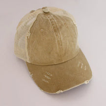 Casquette Trucker Vintage - Beige / Unique