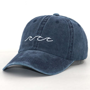 Casquette Vague - Bleu marine / Unique