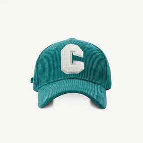 Casquette velours C Vert / Unique - Kaskette®