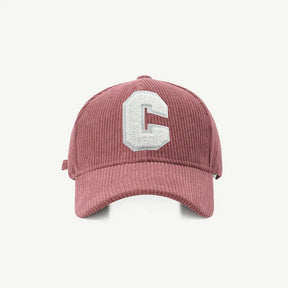 Casquette velours C Rose / Unique - Kaskette®