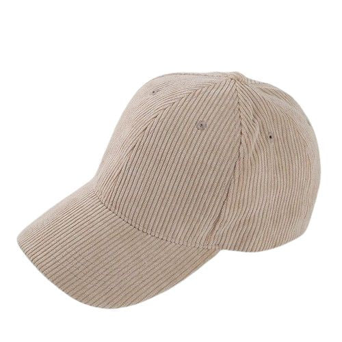 Casquette Velours Cotele - Beige / Unique