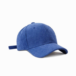Casquette Velours Homme - Bleu / Unique