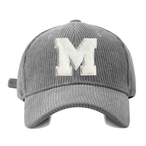 Casquette Velours M Brodée - Gris / Unique