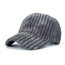 Casquette Velours Noir Pour Femme - Gris foncé / Unique