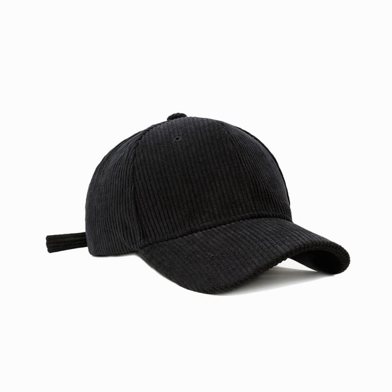 Casquette Velours - Noir / Unique