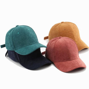 Casquette velours simple