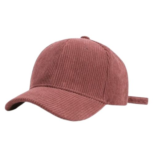 Casquette velours simple