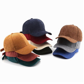 Casquette velours simple