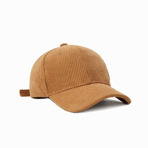 Casquette velours simple - Beige / Unique