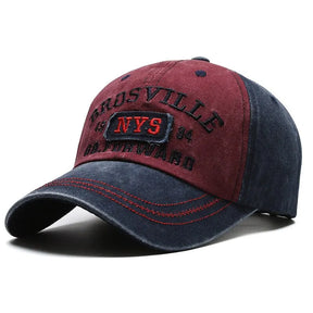 Casquette Vintage Brosville - Rouge / Unique