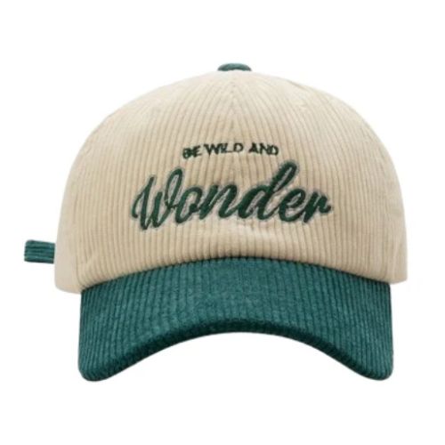 Casquette Wonder Brodée - Vert / Unique