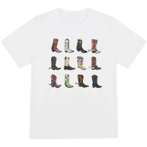 T-shirt Boot Western - Kaskette