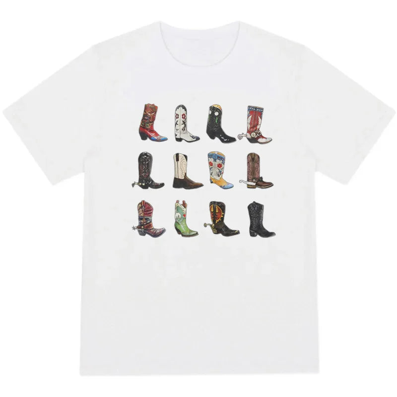 T-shirt Boot Western - Kaskette