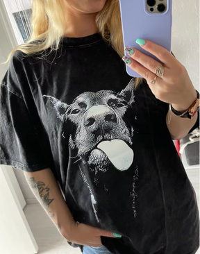 T-shirt Oversize Dog - Kaskette