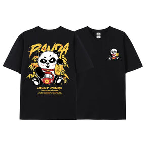 T-shirt Y2K Lovely Panda - Kaskette®