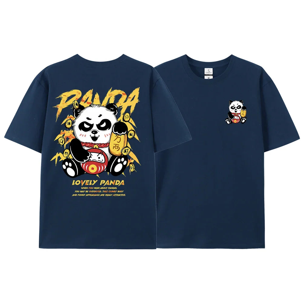 T-shirt Y2K Lovely Panda - Kaskette®