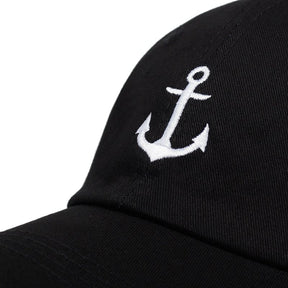 Casquette Ancre marine noir - Kaskette®